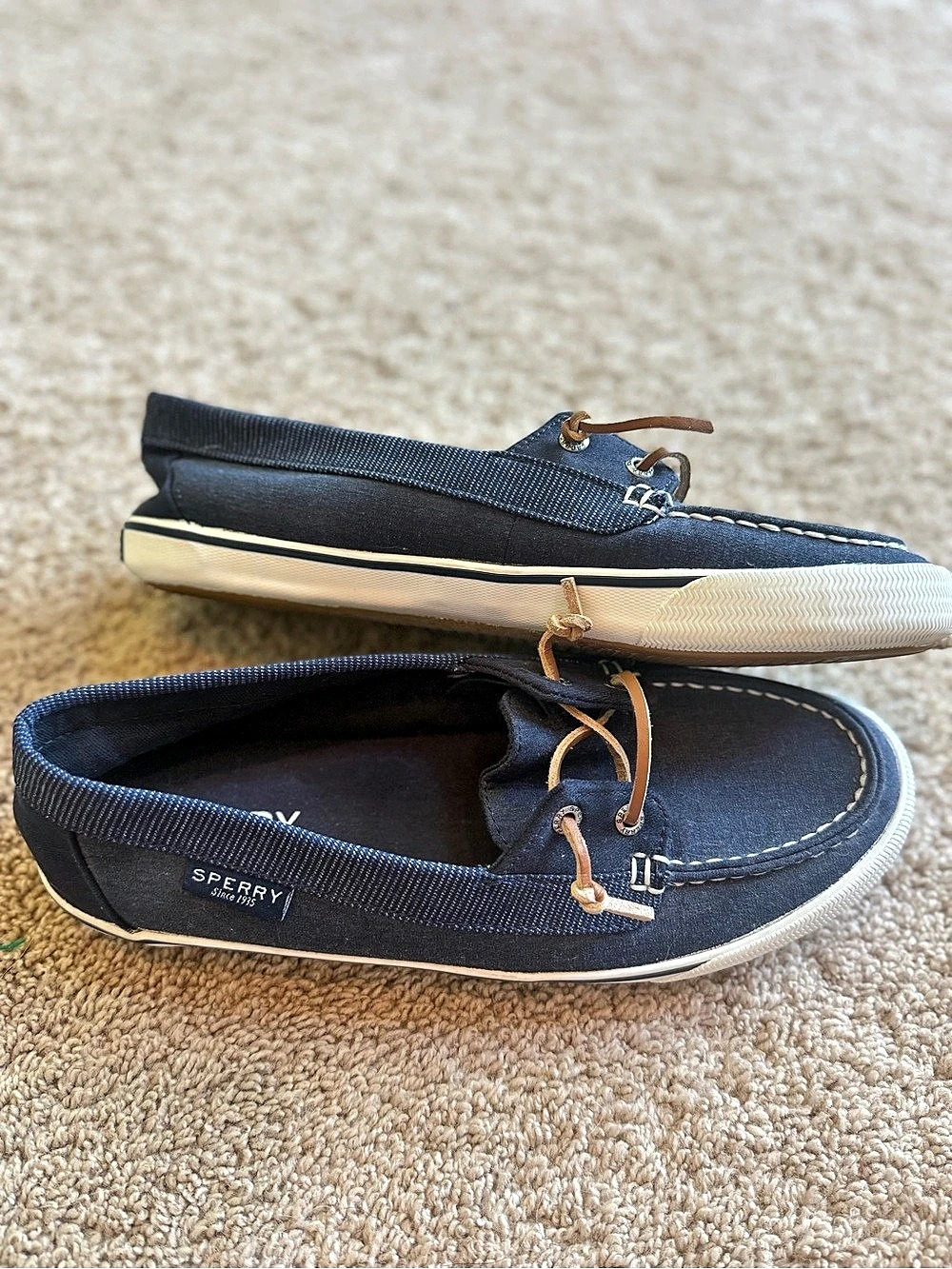 Sperry Lounge Away Classic Topsider Boat Shoes- women’s size 9 - Picture 5 of 8